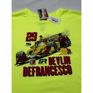 Devlin DeFrancesco 29 Shirt Unisex XL Andretti Race Car IndyCar Racing Tee *READ